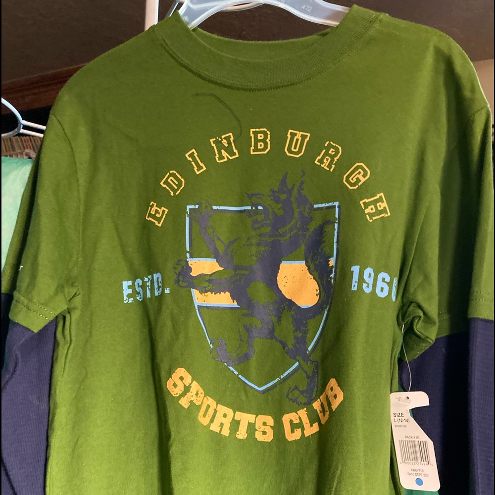 Edinburgh Sports Club made by Open Trails boys new with tags
